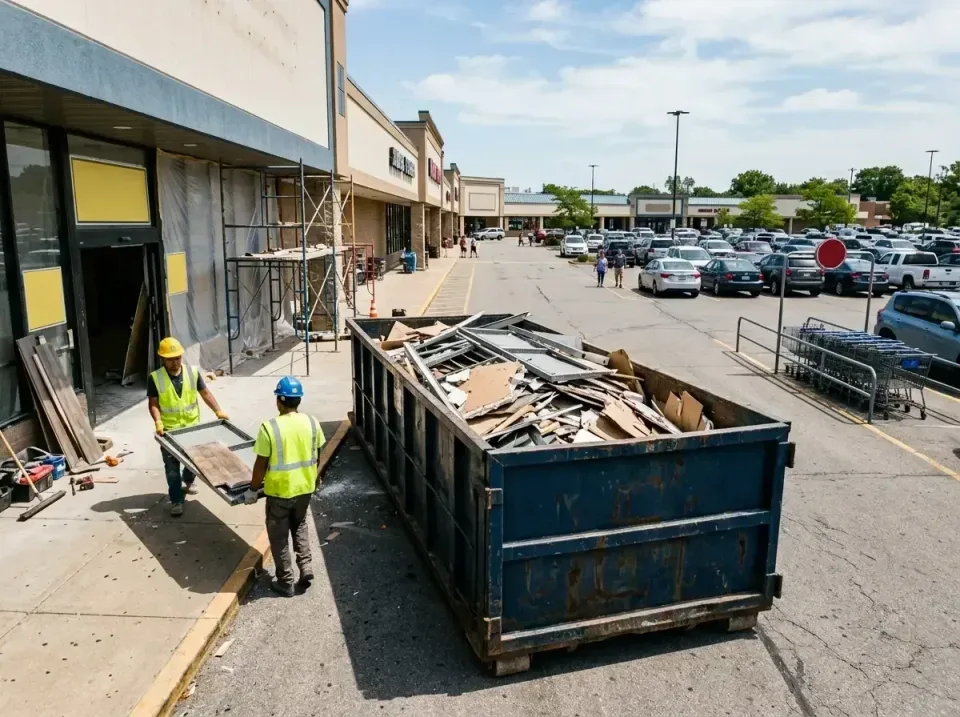 retail-store-renovation-debris-003 — frequently asked questions, Roll-off Dumpster Rentals in Hopkins, MN